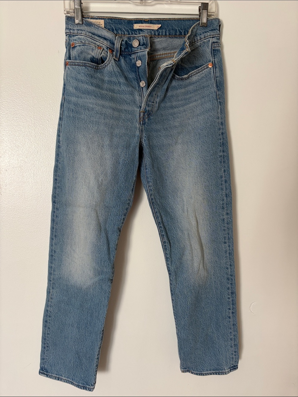 Levi's Light Blue Straight Leg Jeans -wedgie straight 27- women’s